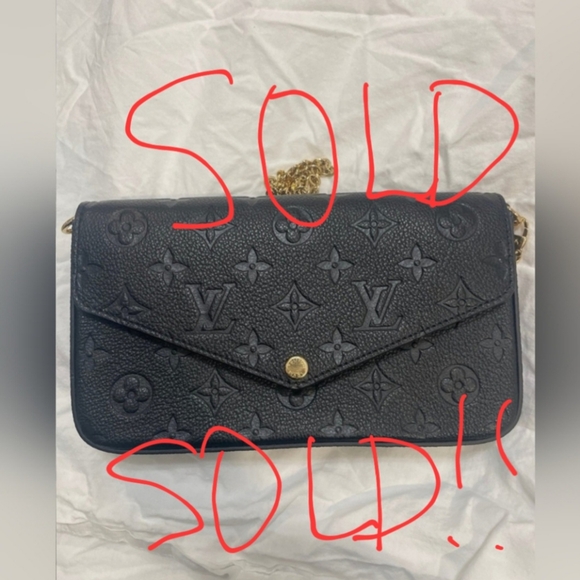 Louis Vuitton Handbags - Sold!!!🖤Louis Vuitton Félicie Pochette